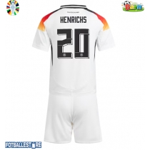 Tyskland Benjamin Henrichs #20 Hjemmedraktsett Barn EM 2024 Kortermet (+ Korte bukser)